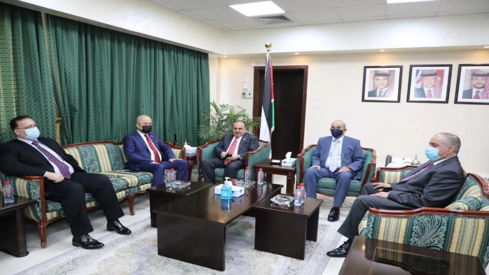 بحث تبادل الخبرات في الشأن القانوني والقضائي بين الأردن والعراق