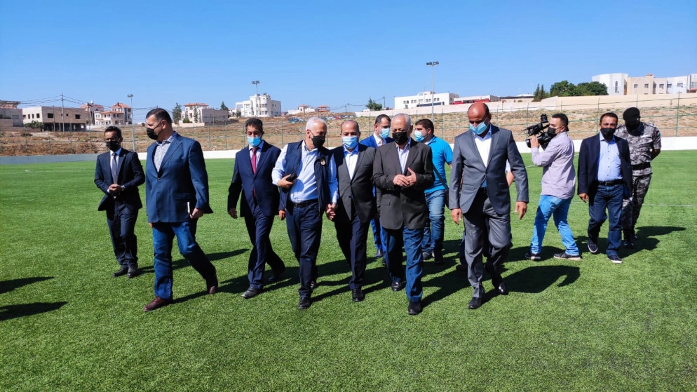 رئيس الديوان الملكي يفتتح مشاريع مبادرات ملكية في إربد