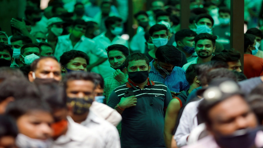 الهند تسجل أكبر حصيلة إصابات بكورونا في يوم واحد خلال شهرين