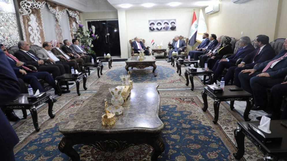 رئيس مجلس النواب يلتقي رئيس التيار الصدري في العراق