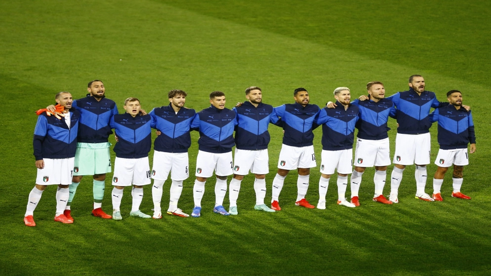 إيطاليا تحقق رقما قياسيا في عدد المباريات المتتالية دون هزيمة للمنتخبات