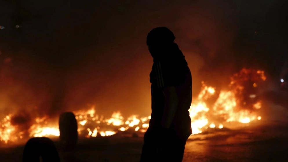 إصابة 100 فلسطيني في نابلس خلال مواجهات مع قوات الاحتلال الإسرائيلي