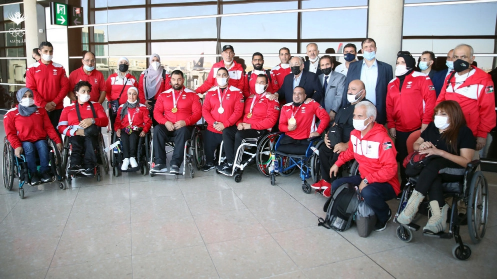 الأمير رعد ينقل تحيات الملك للبعثة المشاركة بالدورة البارالمبية