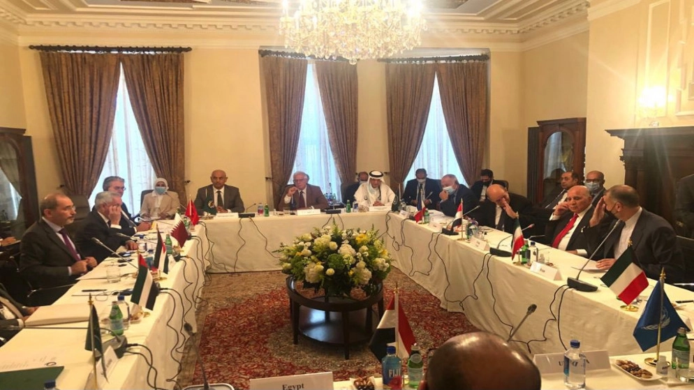وزير الخارجية يشارك بأعمال الاجتماع الوزاري لمتابعة مخرجات مؤتمر بغداد