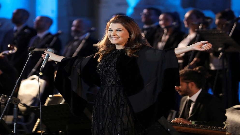 ماجدة الرومي تحيي أولى حفلات مهرجان جرش الفنية وسط حضور جماهيري لافت