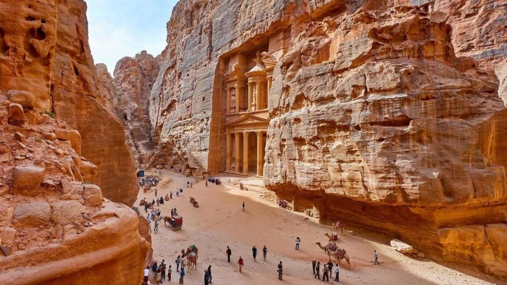 ارتفاع أعداد زوار البترا 118% مقارنة بين العامين 2020 و 2021
