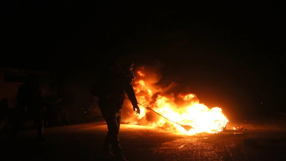 استشهاد فلسطيني برصاص قوات الاحتلال الإسرائيلي في نابلس