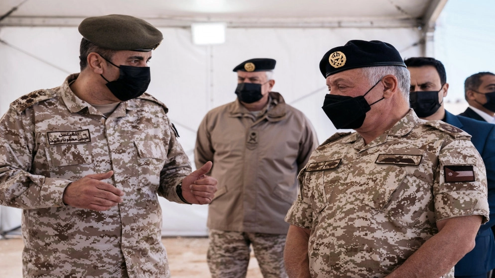 الملك يتفقد سير العمل بمشروع الموقع الجديد للقيادة العامة للقوات المسلحة