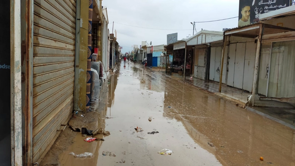 خطة طوارئ بمخيم الزعتري للوقوف على أي حالة تستدعي مساعدة بسبب الظروف الجوية