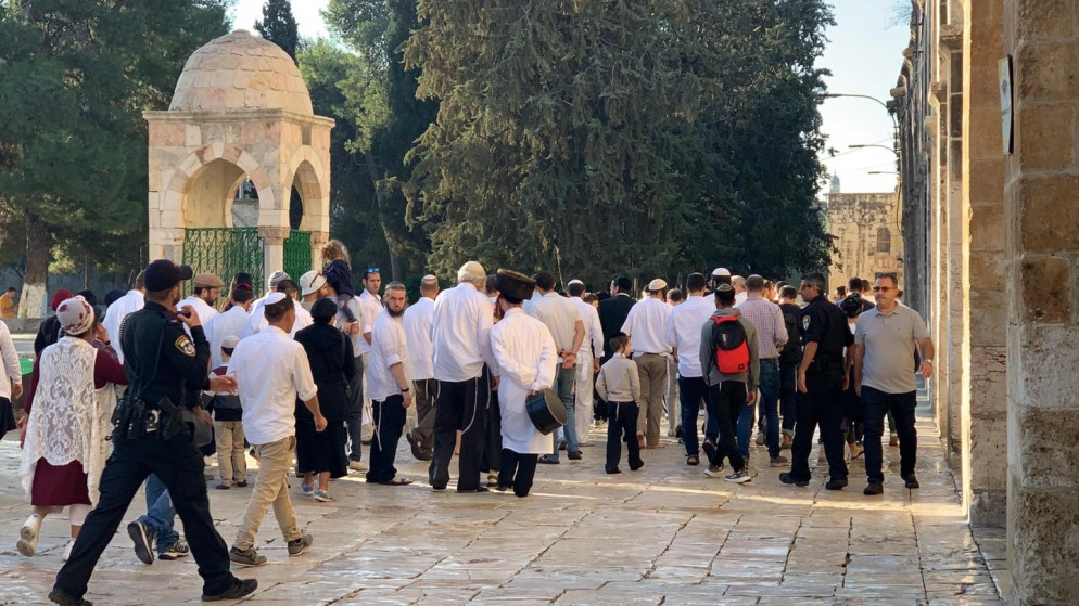 مستوطنون يقتحمون المسجد الأقصى في القدس المحتلة