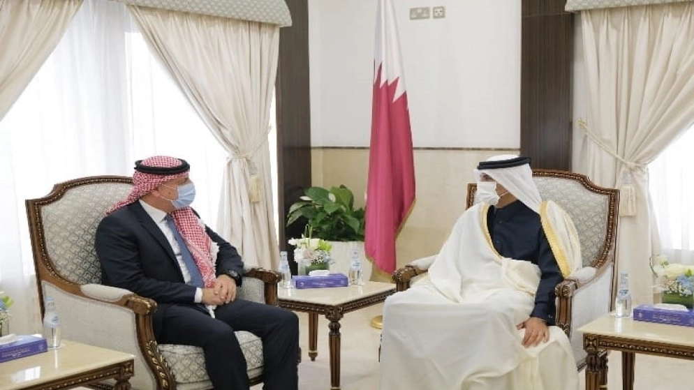 بحث سبل تطوير التعاون بين الأردن وقطر وبالأخص في المجالات الأمنية
