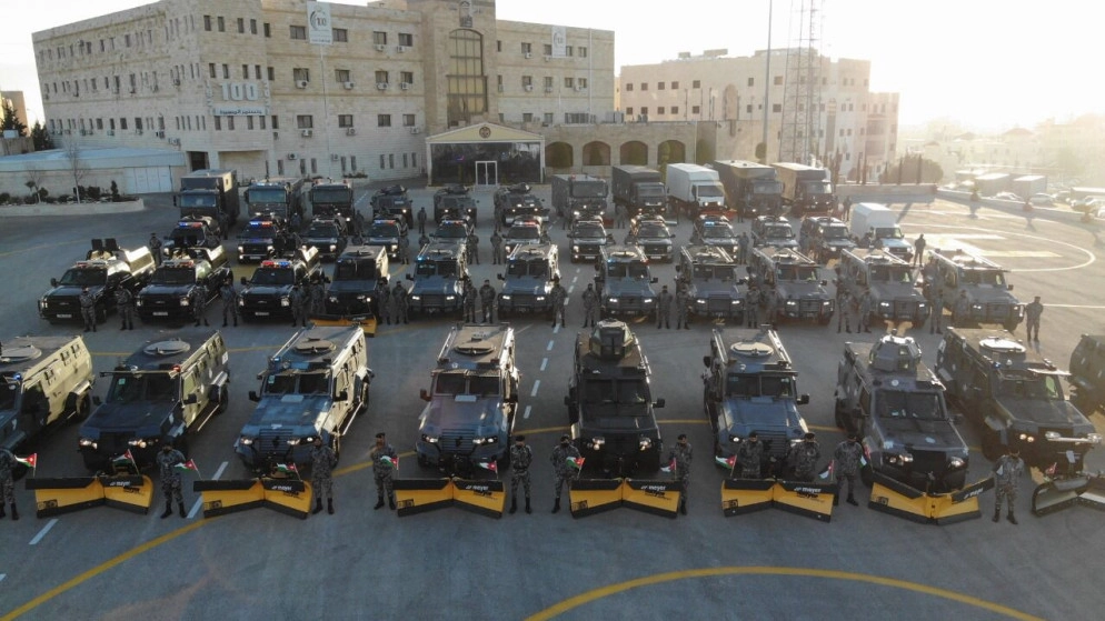 مديرية الأمن العام جاهزة لرفع درجة الاستعداد حسب الظروف الجوية