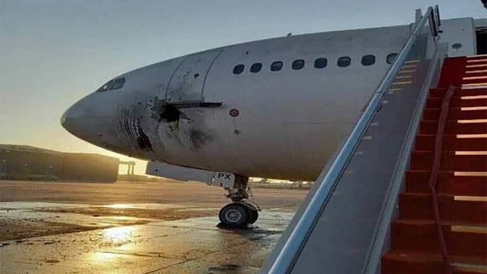الأردن يدين الاعتداء على مطار بغداد الدولي