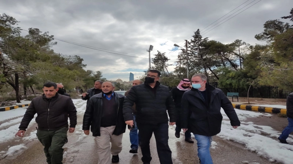 أضرار لحقت بـ 1500 شجرة في مدينة الحسين للشباب في عمّان