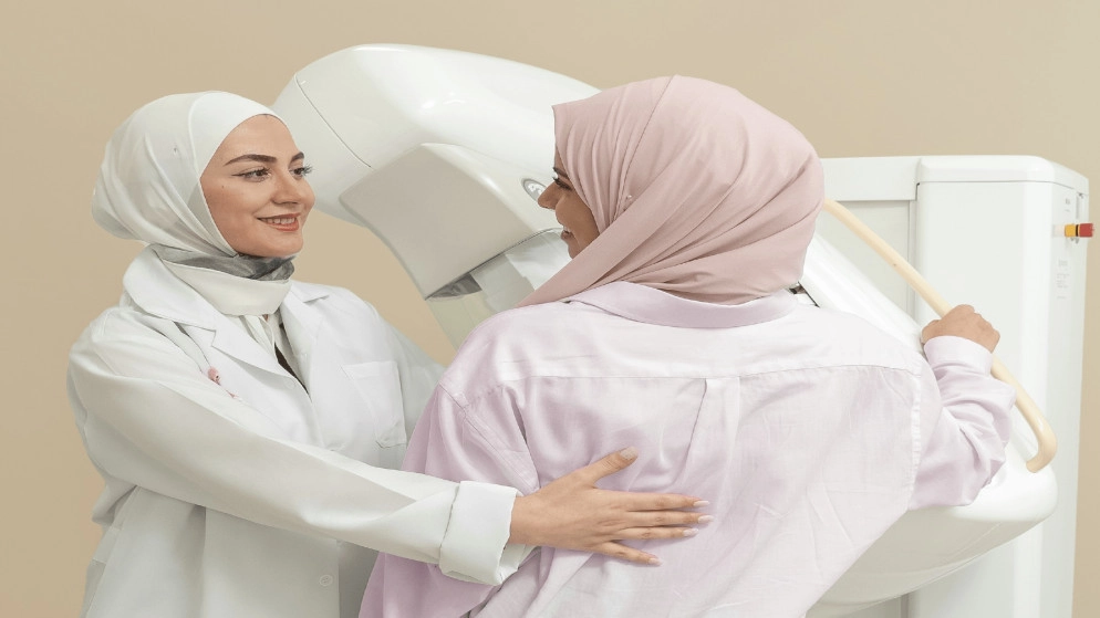 نسب الشفاء من سرطان الثدي المشخص في أول مرحلتين في الأردن 90%