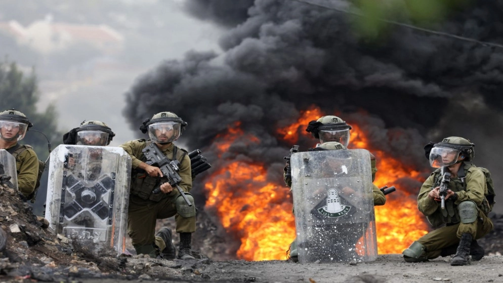 شهيدان فلسطينيان عقب اقتحام قوات الاحتلال الإسرائيلي لمخيم جنين