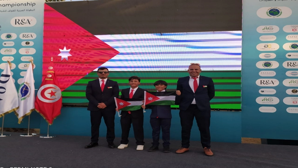 ميداليتان ذهبيتان للمنتخب الوطني للغولف في البطولة العربية للناشئين