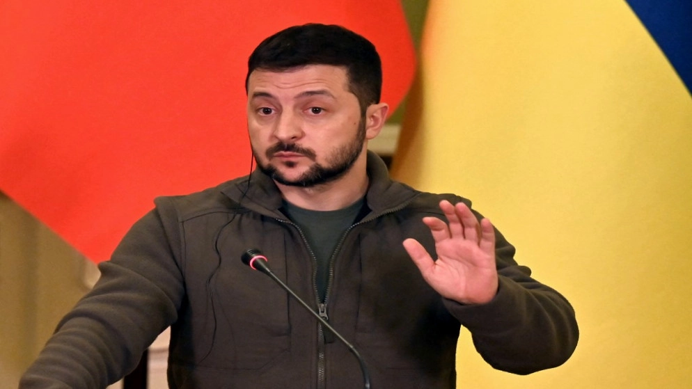 زيلينسكي ينتقد حياد إسرائيل حيال "التحالف" الروسي-الإيراني في أوكرانيا