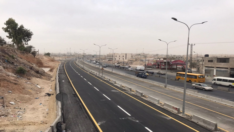 انتهاء أعمال جزء من الحزمة 3 لمشروع الباص سريع التردد بين عمّان والزرقاء