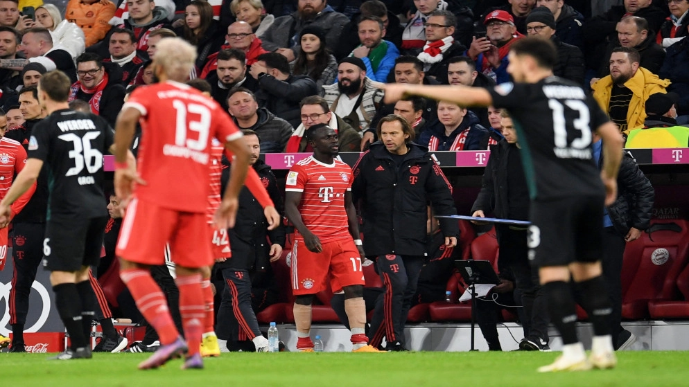 غياب مانيه عن مباراة بايرن السبت وشكوك حول مشاركته في كأس العالم