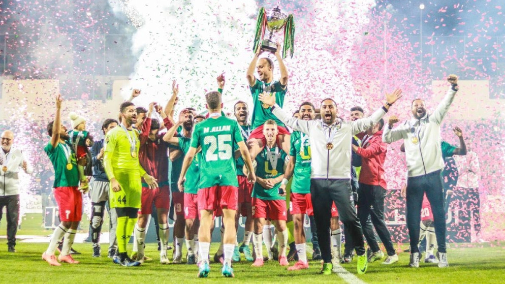 الوحدات بطلا لكأس الأردن بعد فوزه على شباب العقبة