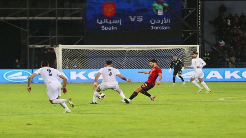 المنتخب الوطني يخسر أمام إسبانيا 3-1