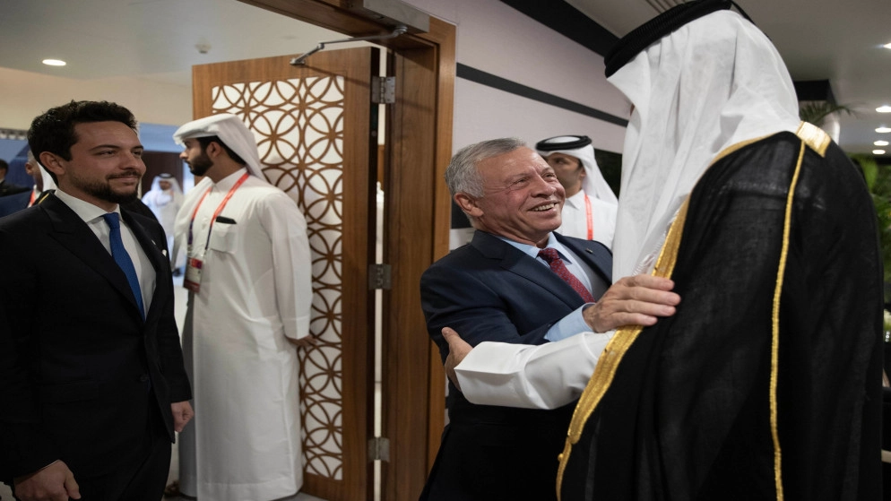 الملك يؤكد ثقته بقدرة قطر على إنجاح كأس العالم