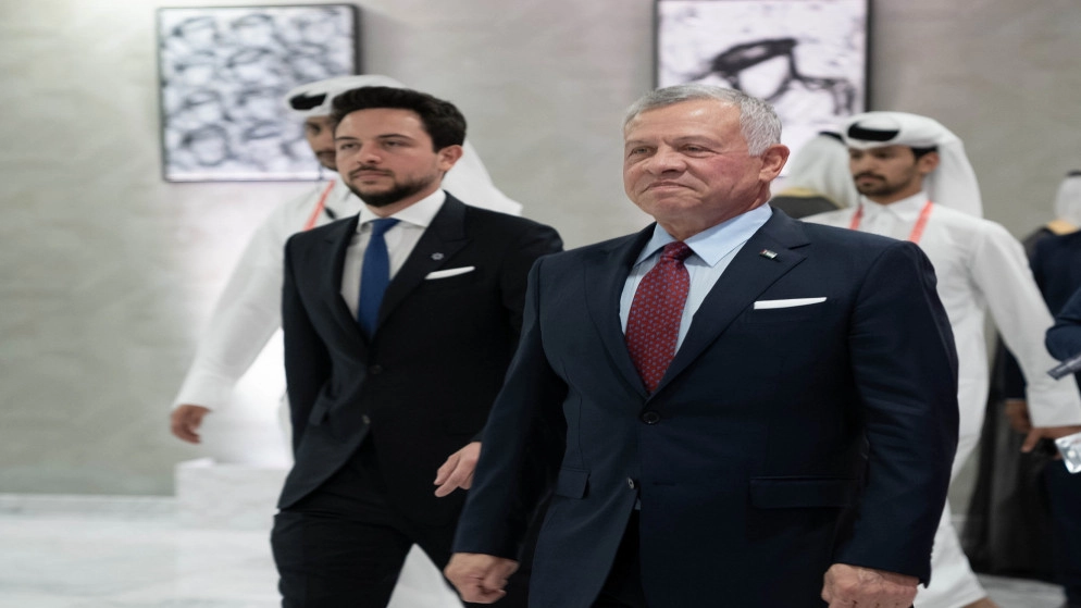 الملك وولي العهد يحضران حفل افتتاح بطولة كأس العالم في قطر