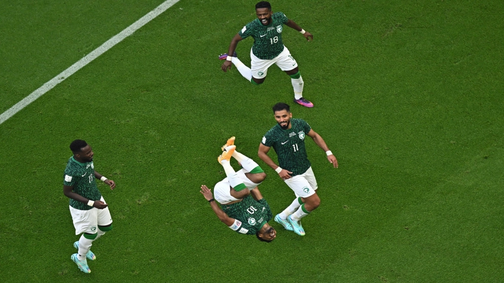 كأس العالم: السعودية تتقدم 2-1 على الأرجنتين حتى اللحظة