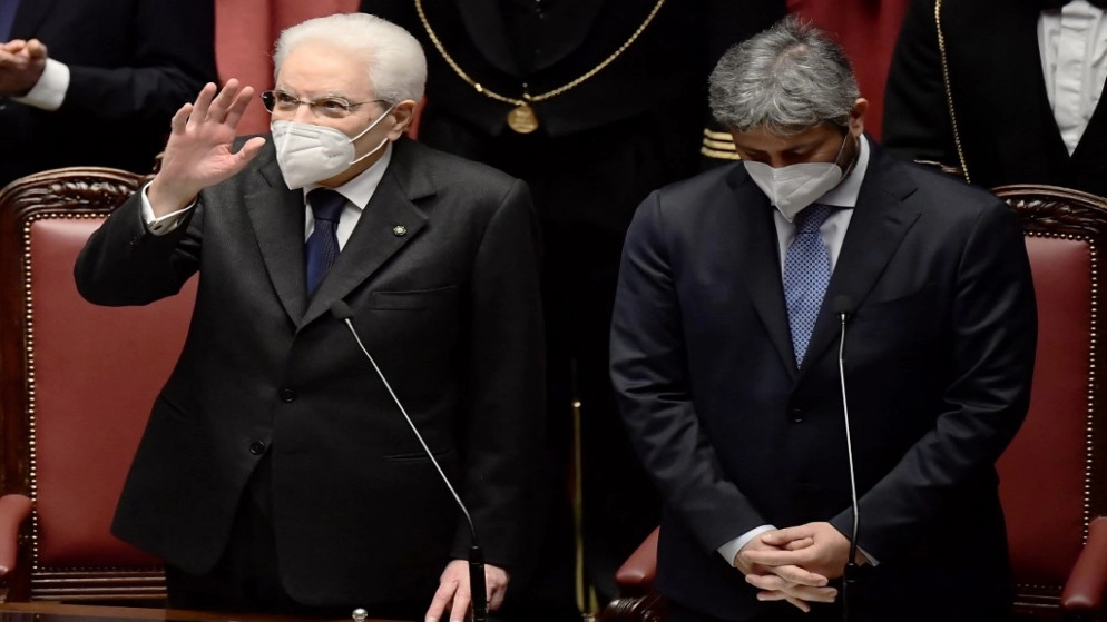 ماتاريلا يؤدي اليمين رئيسا لإيطاليا لولاية جديدة