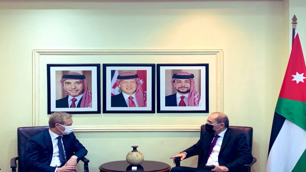 الأردن والاتحاد الأوروبي يبحثان جهود استئناف عملية السلام