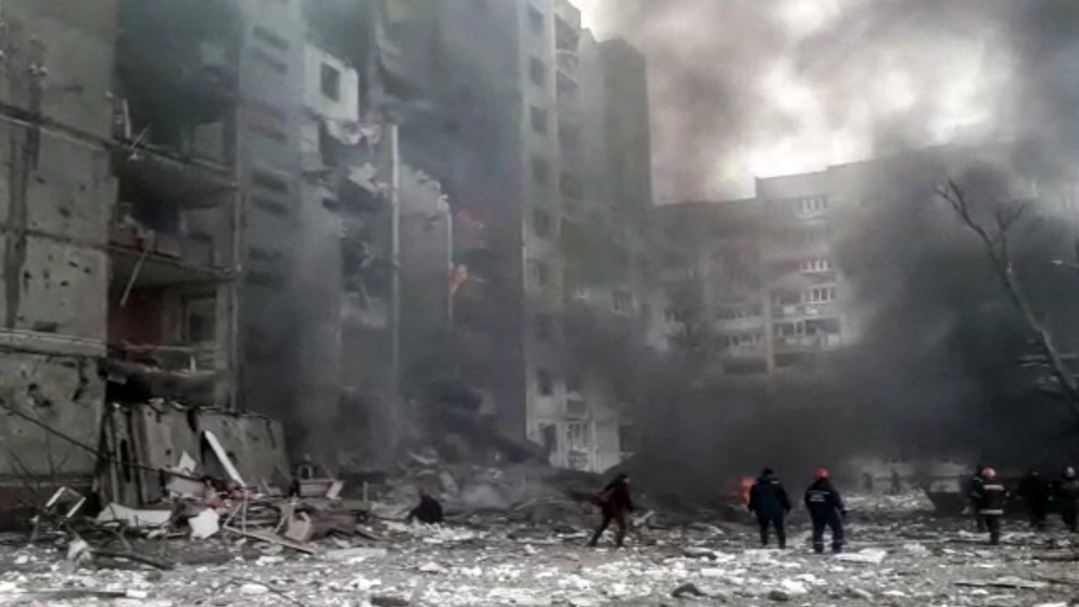 33 قتيلا في ضربة روسية على مدينة تشيرنيغوف الأوكرانية
