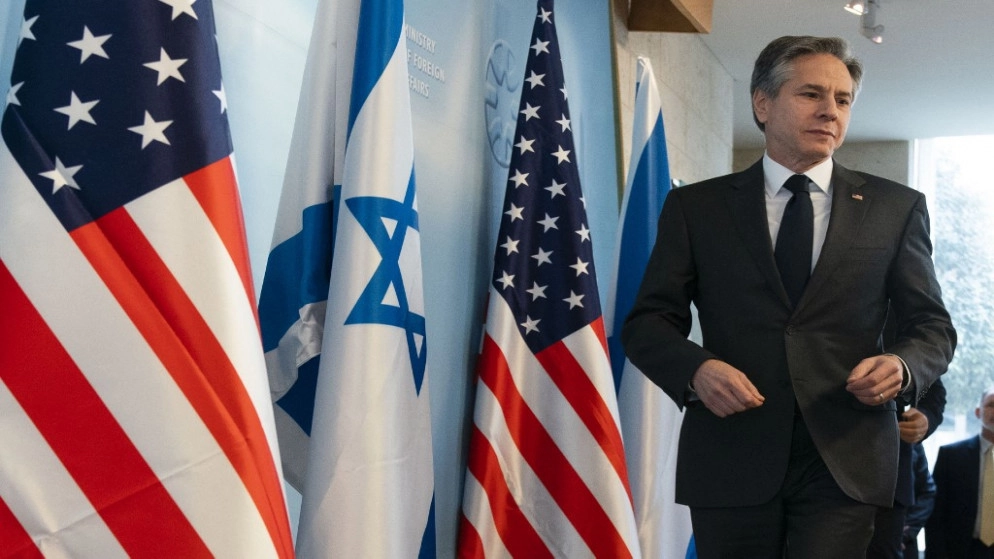 وزير الخارجية الأميركي: نسعى إلى تحسن ملموس في حياة الفلسطينيين