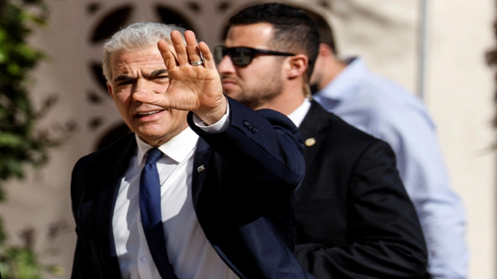 لابيد: القدس ليست مكانا مناسبا لفتح مكتب أميركي للتعاملات القنصلية مع الفلسطينيين