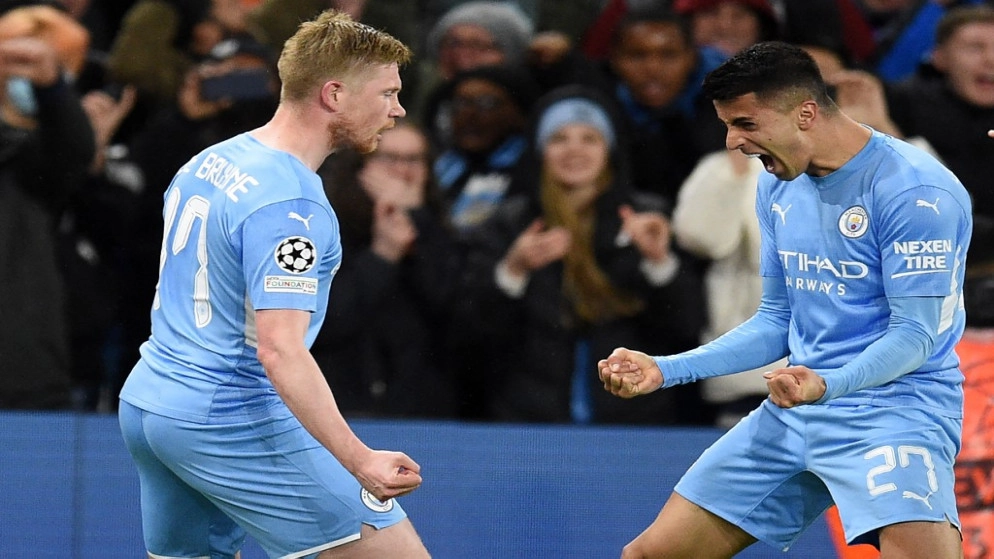 دي بروين يهدي سيتي الفوز بهدف على أتلتيكو في دوري الأبطال
