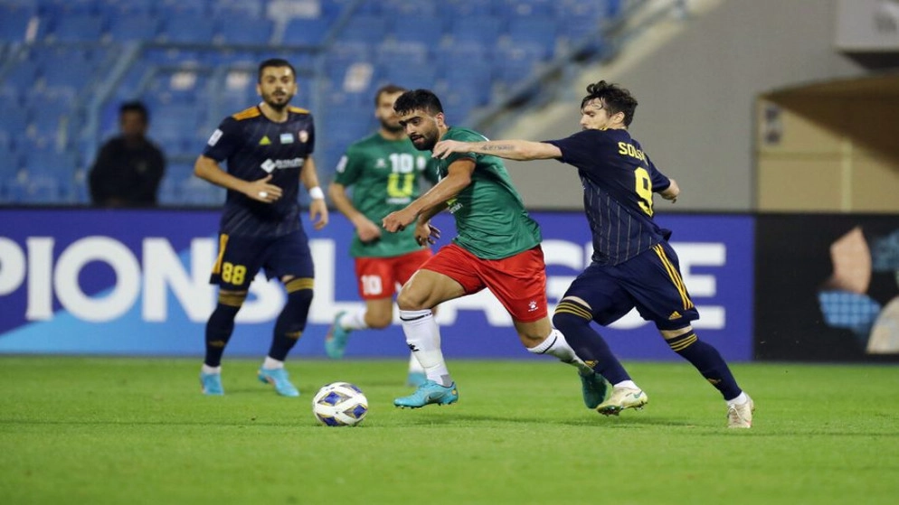 الوحدات يودع دوري أبطال آسيا رغم تعادله مع ناساف الأوزبكي