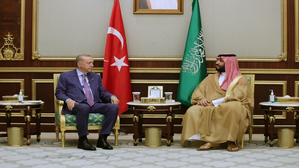 أردوغان يلتقي العاهل السعودي في أول زيارة منذ مقتل خاشقجي