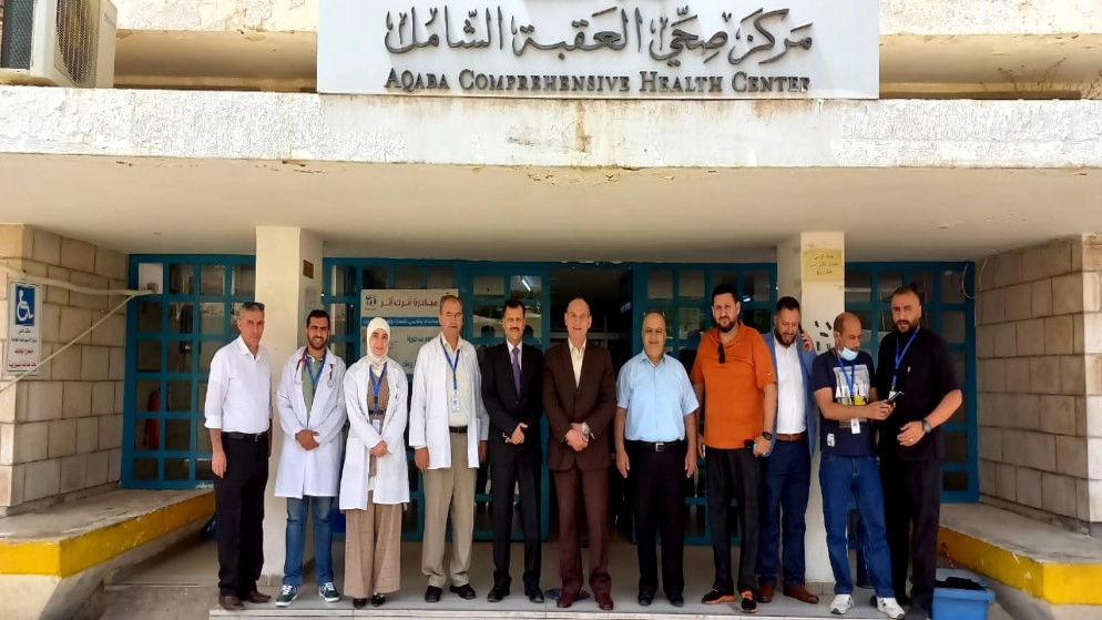 الأمين العام لوزارة الصحة لشؤون الرعاية الصحية الأولية يتفقد منشآت صحية في الجنوب