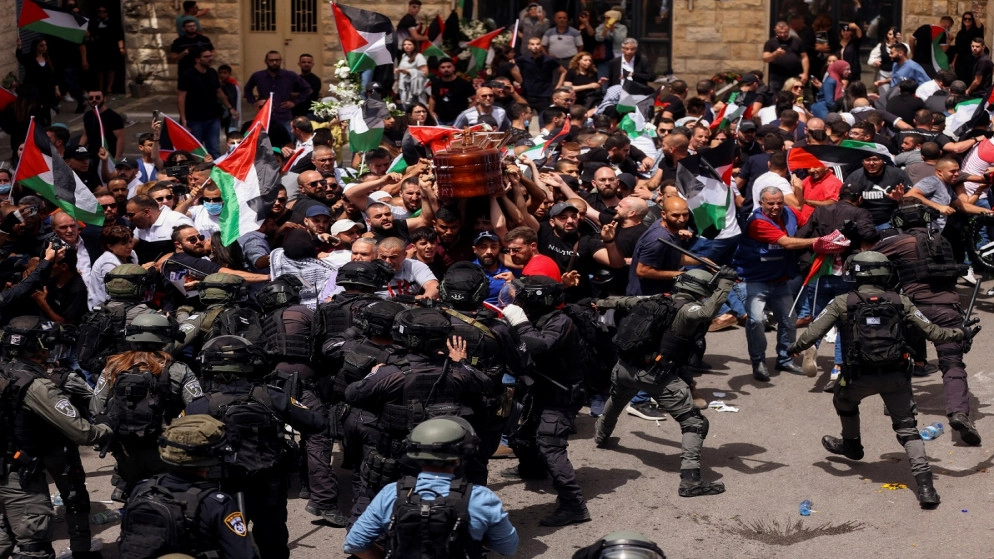 الناطق الرسمي: اعتداء الشرطة الإسرائيلية على جنازة أبو عاقلة دليل على انتهاكات الاحتلال