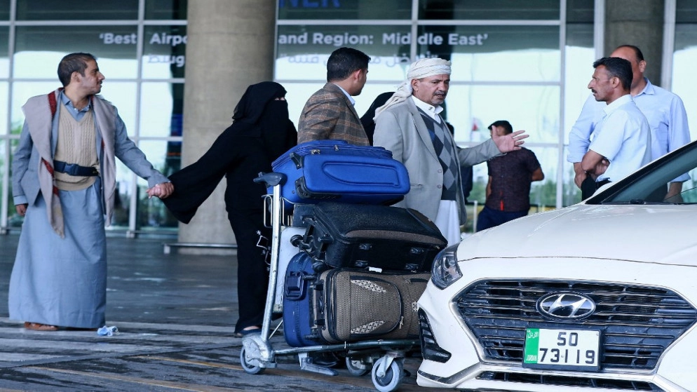 أول رحلة طيران تجارية منذ 6 سنوات من صنعاء وصلت عمّان وتقل 130 راكبا