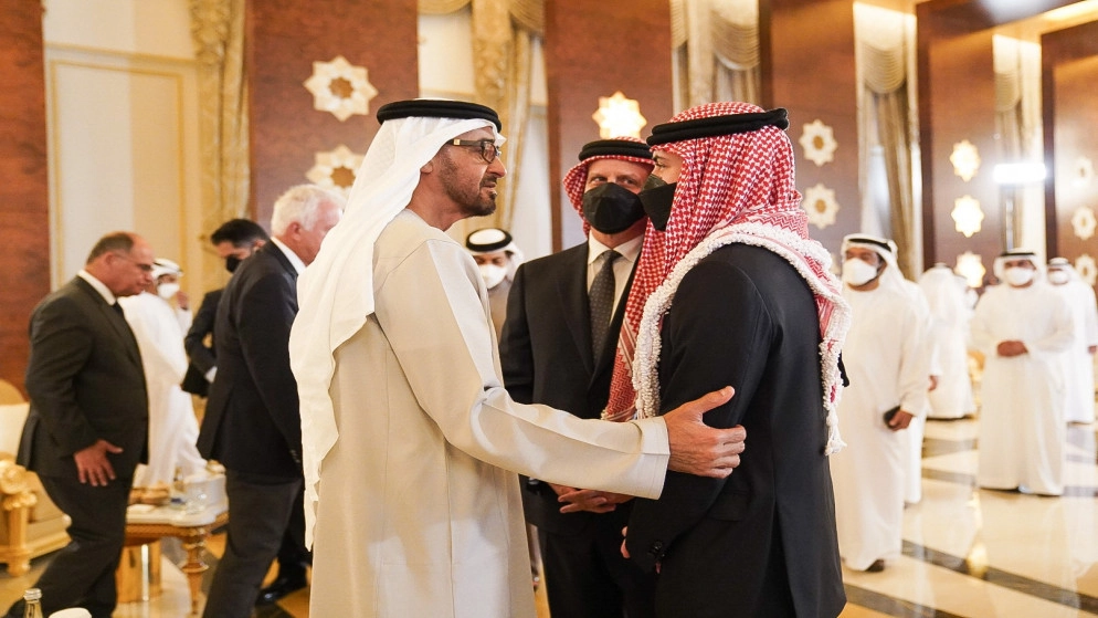 ولي العهد يعزي بوفاة الشيخ خليفة بن زايد في أبوظبي