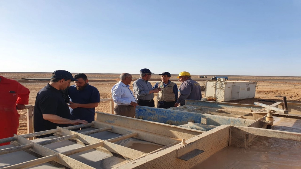 إطلاق مشروع لاستكشاف النفط في بئر السرحان في جنوب شرق الأردن