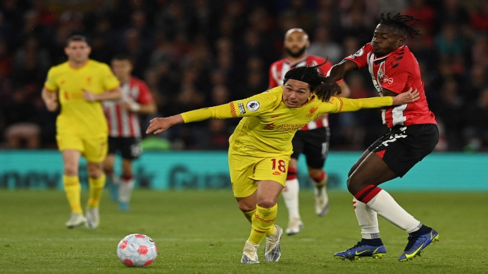 ليفربول يبقي السباق على لقب الدوري الانجليزي قائما بفوزه على ساوثهامبتون