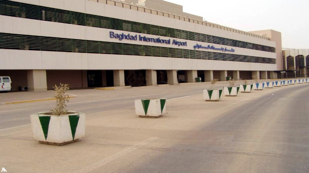 مطار بغداد يوقف الحركة الجوية بسبب العواصف الترابية