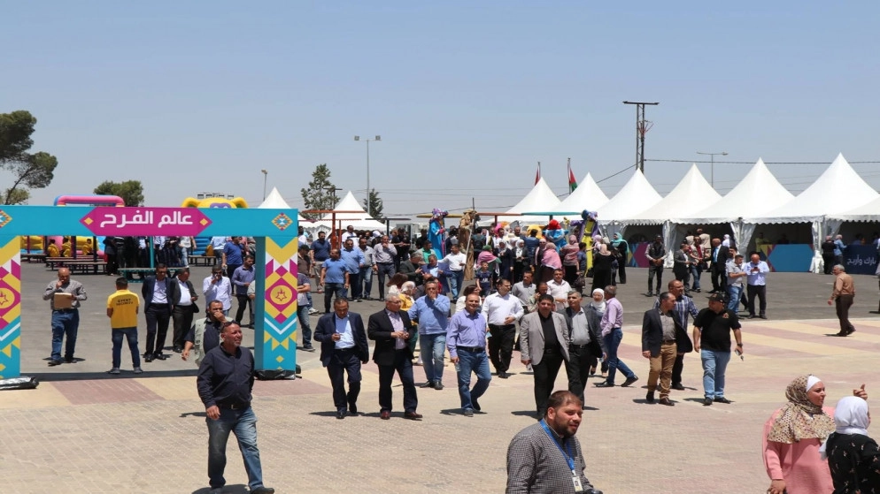 افتتاح مهرجان وحدائق الجبيهة احتفالا بعيد الاستقلال الـ 76