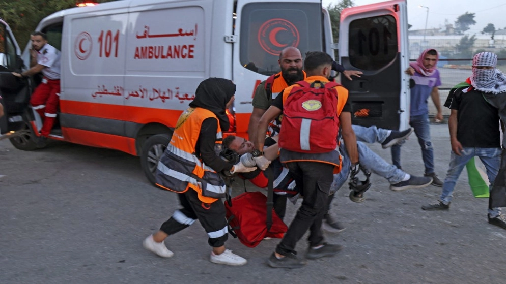 إصابة 163 فلسطينيا في الضفة الغربية المحتلة خلال مواجهات مع قوات الاحتلال الإسرائيلي
