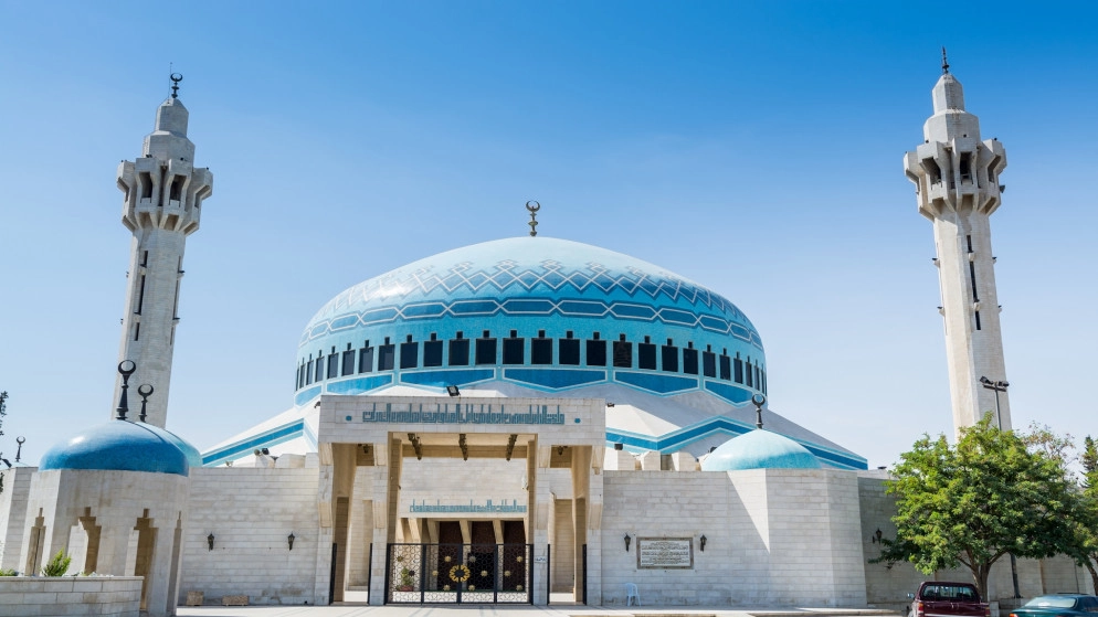 أضرار مادية محدودة نتجت عن حريق أتى على غرفة في "مسجد الملك المؤسس"
