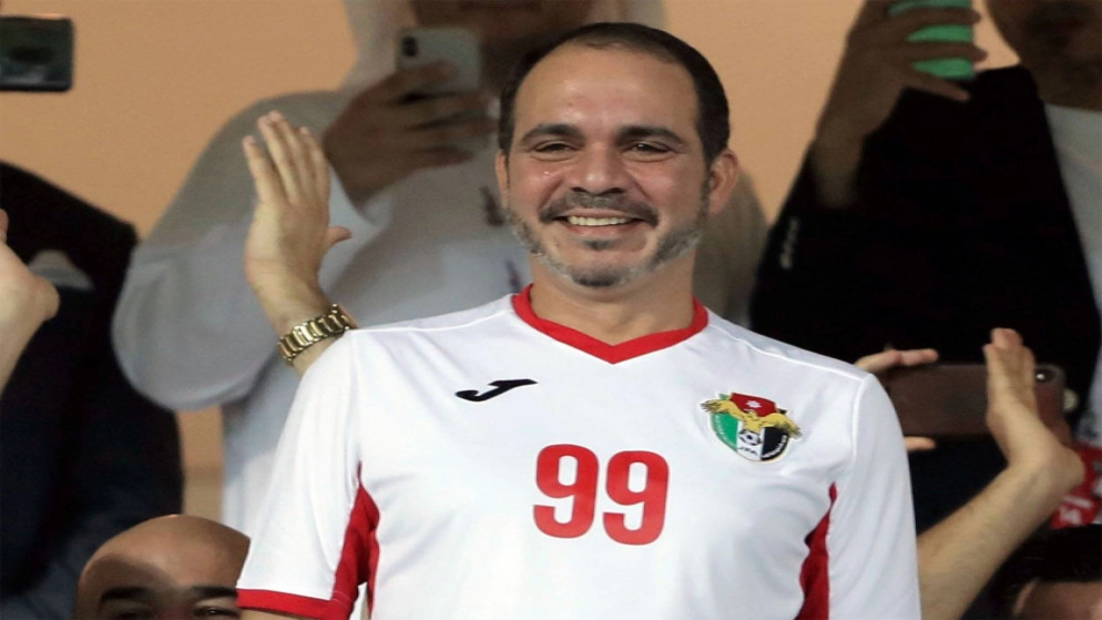 الأمير علي رئيسا للاتحاد الأردني لكرة القدم لدورة مقبلة
