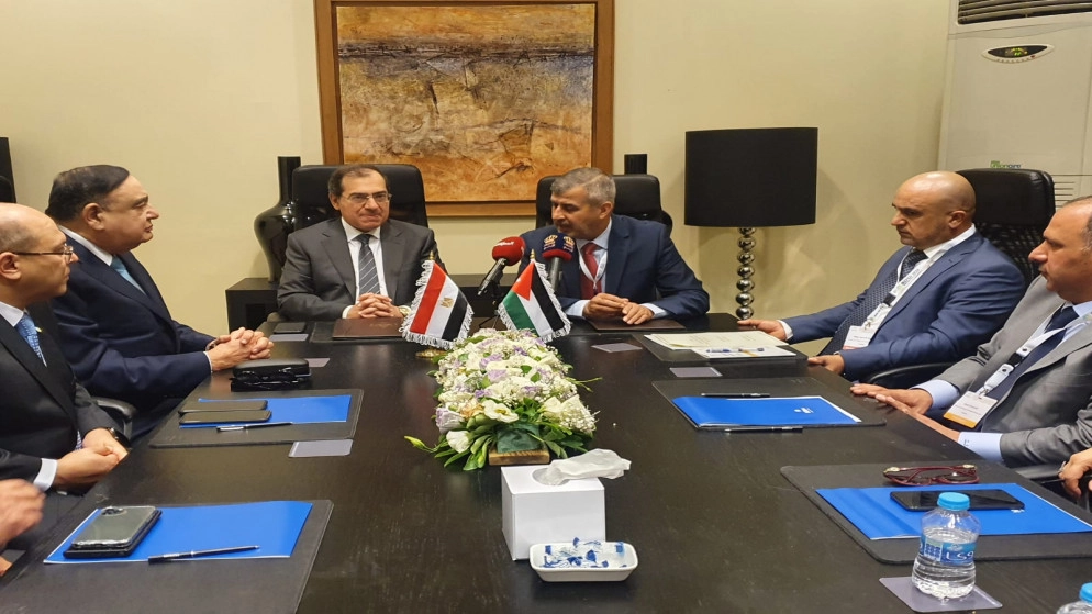 مذكرة تفاهم بين الأردن ومصر لتطوير حقول الغاز واستخراجه ومعالجته