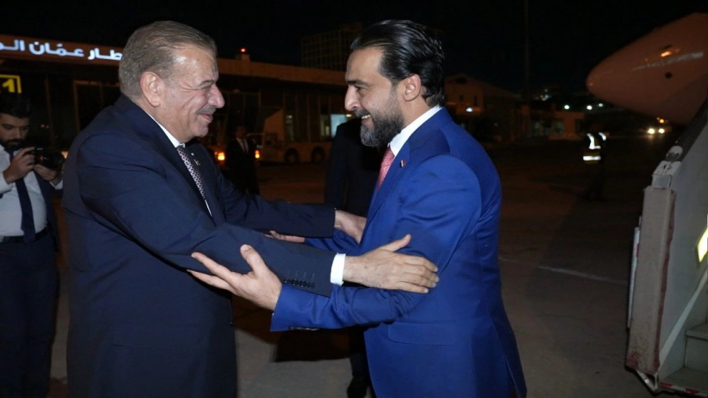 رئيس مجلس النواب يستقبل نظيره العراقي